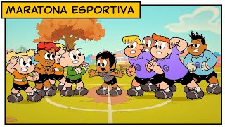 Maratona Esportiva ⚽  Turma da Mônica [upl. by Anilesor108]