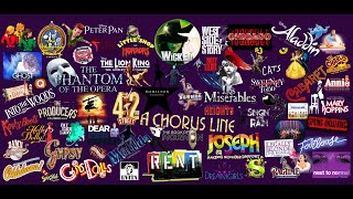 Top 100 Musical Theater Songs [upl. by Amikay]