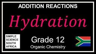 Hydration through Addition and Markovnikovs Rule [upl. by Agustin627]