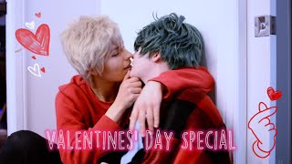 BNHA Cosplay   Valentines Day Special  BakuDeku [upl. by Won]