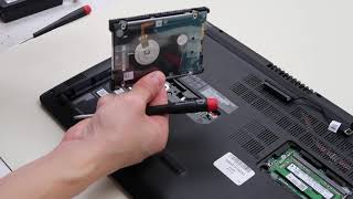 How To Replace Upgrade HDD Hard Drive  Acer Aspire 3 A315 Laptop [upl. by Foster]