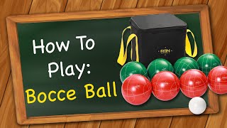 How to play Bocce Ball [upl. by Seilenna534]