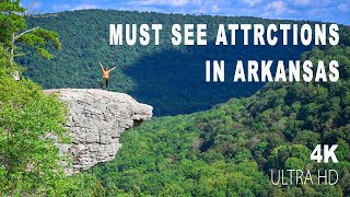 Must See Attractions in Arkansas  Travel Around The Natural State In Two Days [upl. by Gnaw]