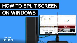 How To Use Split Screen On Windows 10 2022 [upl. by Edylc]