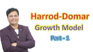 Harrod Domar Growth Model in Hindi Part 1 [upl. by Amatruda]