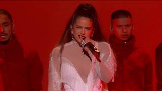 WATCH Rosalia Perform quotJuro Quequot amp quotMalamentequot  2020 GRAMMY Awards [upl. by Bekelja562]