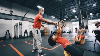 MuscleUp Progression on Low Rings [upl. by Banquer214]