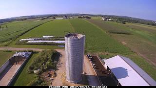 Building a silo  time lapse [upl. by Faith]