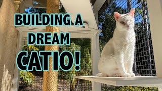 Building a Catio for my Cats From Start to Finish [upl. by Joappa]