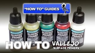 VALLEJO SURFACE PRIMERS  REVIEW amp HOW TO GUIDE [upl. by Lebisor]