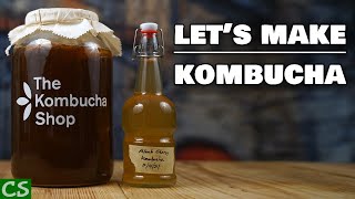 First Try at Making Kombucha  Kit From The Kombucha Shop [upl. by Laurence384]