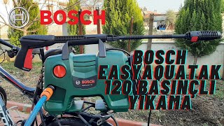 Bosch Easyaquatak 120 Basınçlı Yıkama Makinesi [upl. by Cook]