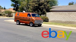 1972 Dodge B100 Tradesman Sports Van FOR SALE [upl. by Yracaz]