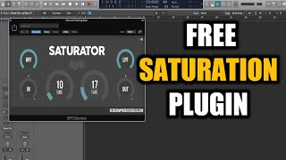 Free Saturation VST Plugin  On Vocal amp Stems  Saturator by BPB [upl. by Mllly]