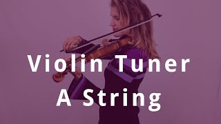 Violin Tuning A String Sound [upl. by Abner]