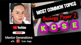 How to pass in Biology Paper 2 Exams  MOST COMMON TOPICS KCSE 2022  Form 1 2 3 [upl. by Naujaj]