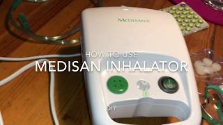 How to use Medisana Inhalator for inhalation health DIY [upl. by Hecklau]