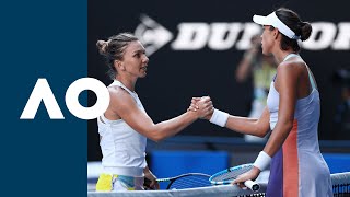 Simona Halep vs Garbiñe Muguruza  Extended Highlights SF  Australian Open 2020 [upl. by Ahgem199]