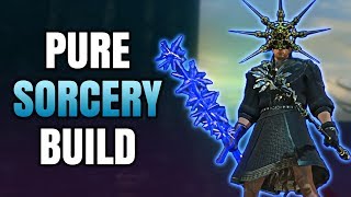 Dark Souls Remastered  Pure Sorcery Build PvPPvE  OP IntelligenceDexterity Build [upl. by Laumas]