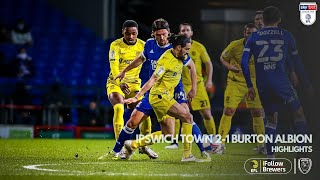 2021 HIGHLIGHTS  Ipswich Town 21 Burton Albion [upl. by Capello972]