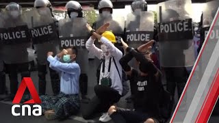 Myanmar coup 20yearold woman who was shot in head by police during protest dies [upl. by Petunia305]