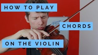 How To Play Chords On The Violin  Basic Tips [upl. by Asoj]