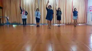 Goyang Maju Mundur Kiri Kanan by Rika amp Friends Line Dance [upl. by Crocker378]