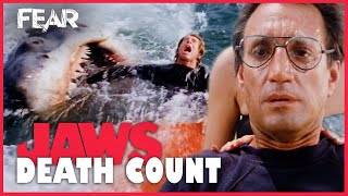 Death Count  JAWS 1975  Fear [upl. by Nibaj]