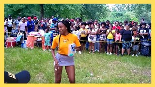 BAILANDO PUNTA  GARIFUNAS EN CROTONA PARK   HONDUREÑOS EN USA  NADDYTV [upl. by Iuqcaj]