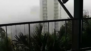 Powerful Cyclone Hits Northeast Australia [upl. by Yorztif241]