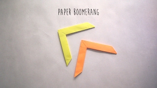 How to make Boomerang [upl. by Folger]