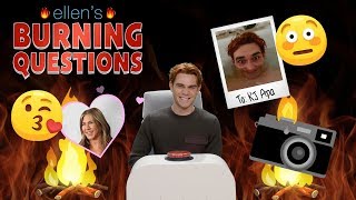 Riverdale Star KJ Apa Gets Hot Answering Ellen’s Burning Questions [upl. by Alicia]