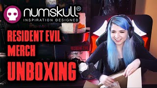 Numskull Designs UNBOXING  Resident Evil Merch [upl. by Rattray]