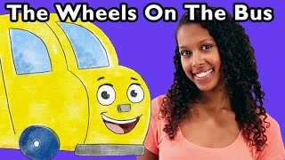 The Wheels on the Bus  Nursery Rhyme Collection from Mother Goose Club [upl. by Darin677]