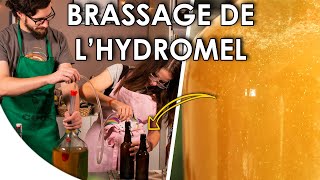 Brasser de lHydromel  Brasser et mettre en bouteille son propre Hydromel  Brewing with Tomi [upl. by Alul52]