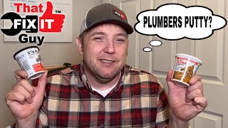 STOPMAKE SURE YOUR USING THE RIGHT PLUMBERS PUTTY [upl. by Creedon268]