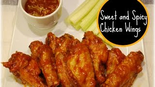 Sweet and Spicy Chicken Wings Recipe [upl. by Modnarb]