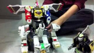 Go Go Parody Rangers  MMPR Ninja Megazord [upl. by Comethuauc691]