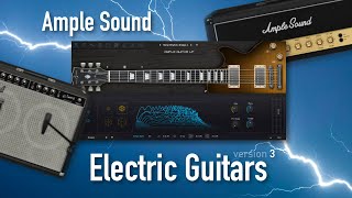 Ample Sound  Electric Guitars  Version 3 [upl. by Oijimer576]