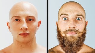 Beard Growth Time Lapse Transformation [upl. by Eberto]