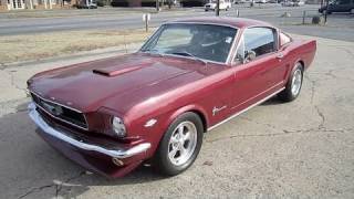 1966 Ford Mustang 302 Fastback Start Up Exhaust and In Depth Tour [upl. by Yvette144]