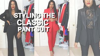 Styling the Classic Pant Suit [upl. by Yrad]