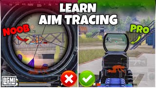 HOW TO MASTER AIM TRACING IN BGMI 🔥CAR SPRAY TIPS AND TRICKS IN PUBG MOBILE [upl. by Drofhsa29]