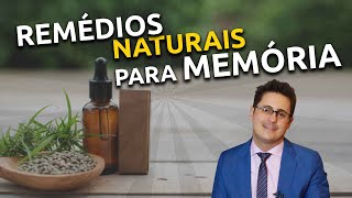 Opções de Remédios Naturais para a Memória  Dr Tontura explica [upl. by Miksen695]