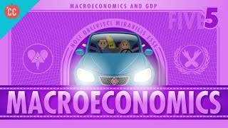 Macroeconomics Crash Course Economics 5 [upl. by Alveta]