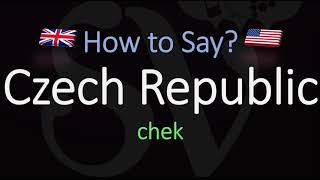 How to Pronounce Czech Republic CORRECTLY Meaning amp Pronunciation [upl. by Akinaj]