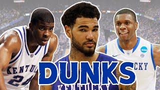 ULTIMATE Kentucky Basketball Dunk Compilation [upl. by Vivle498]