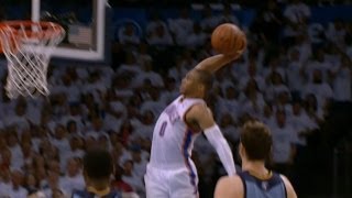 Russell Westbrook Gets Free and Throws the Hammer Down [upl. by Elimaj]