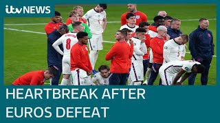 Heartbreak for England as Italy win Euro 2020 final at Wembley on penalties  ITV News [upl. by Dace]