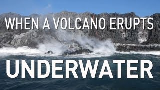 When a Volcano Erupts Underwater  UnderH2O  PBS Digital Studios [upl. by Ailugram]